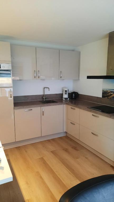 Kuchyň nebo kuchyňský kout v ubytování vakantiewoning zeumeruus