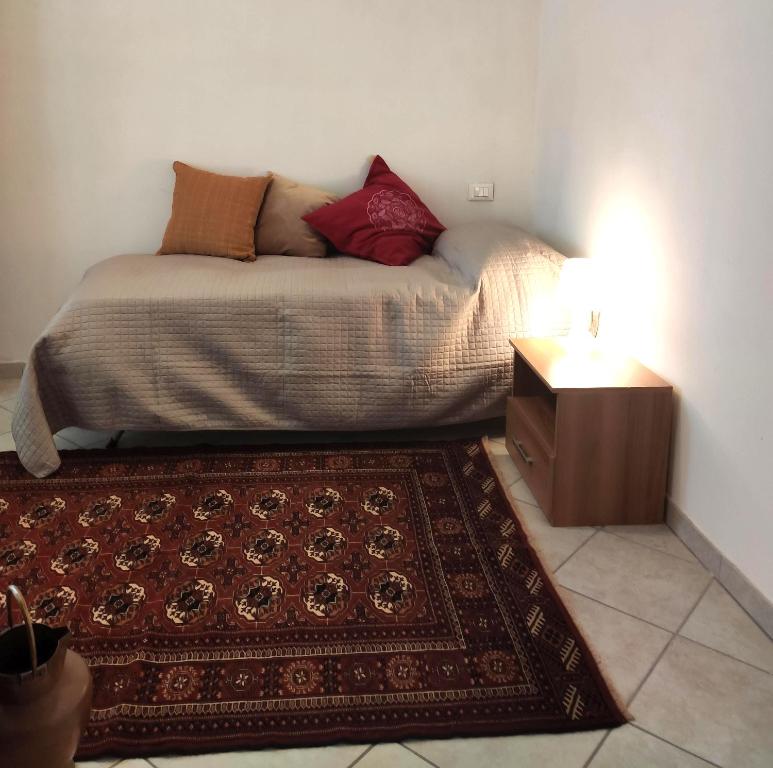 Postel nebo postele na pokoji v ubytování CasaAnna