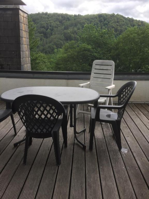 Nespecifikovaný výhled na hory nebo výhled na hory při pohledu z apartmánu
