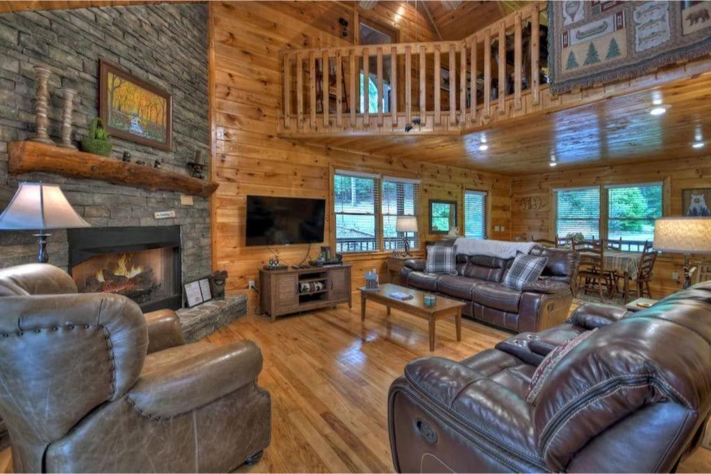 Private Log Cabin Blue Ridge Mountains Lake Blue Ridge,