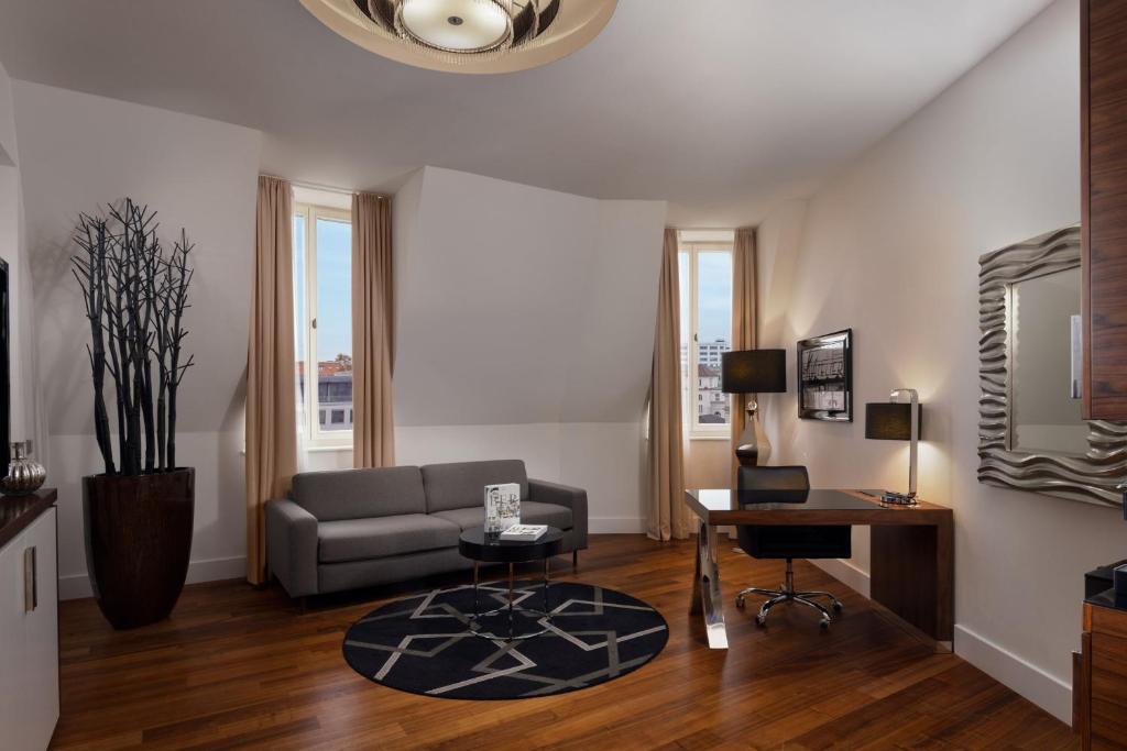 Posezení v ubytování Roomers Berlin Steinplatz, Autograph Collection