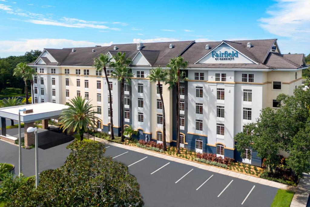 an overhead view of the sheraton anaheim hotel at Fairfield Inn and Suites by Marriott Clearwater in Clearwater