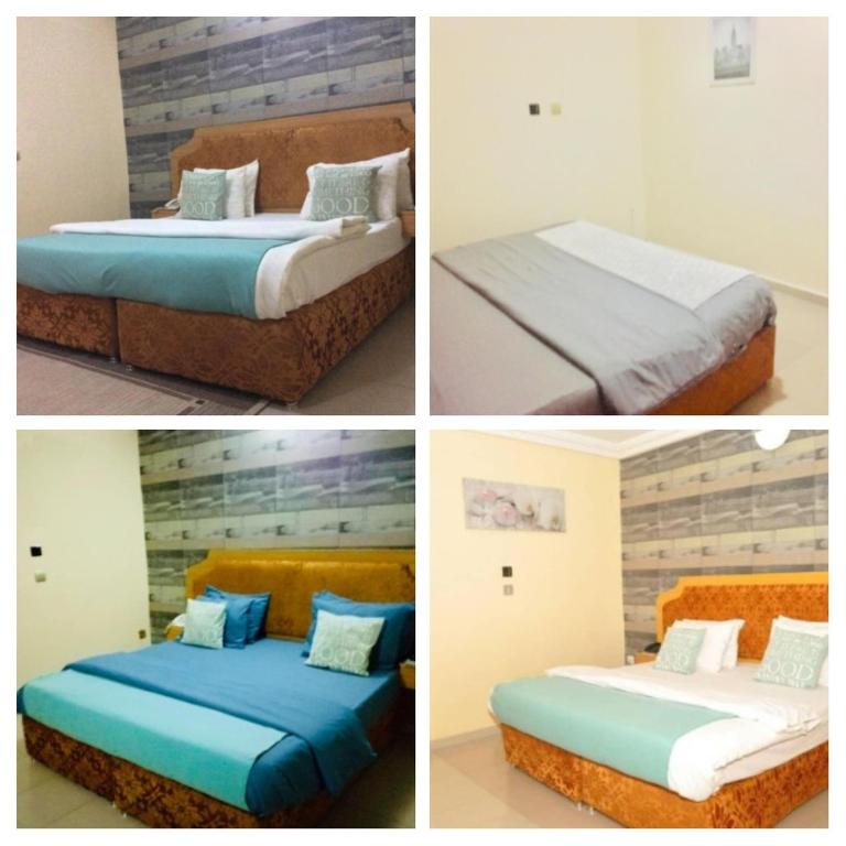 Postel nebo postele na pokoji v ubytování Ne-yo hotel & rv lodges