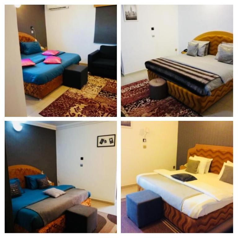 Postel nebo postele na pokoji v ubytování Ne-yo hotel & rv lodges