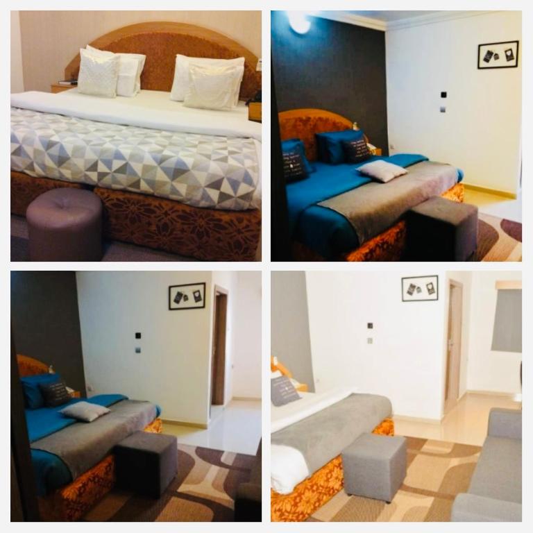 Postel nebo postele na pokoji v ubytování Ne-yo hotel & rv lodges