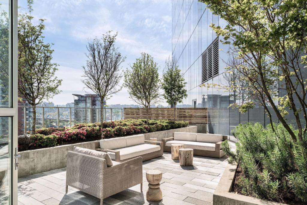Zahrada ubytování JW Marriott Parq Vancouver