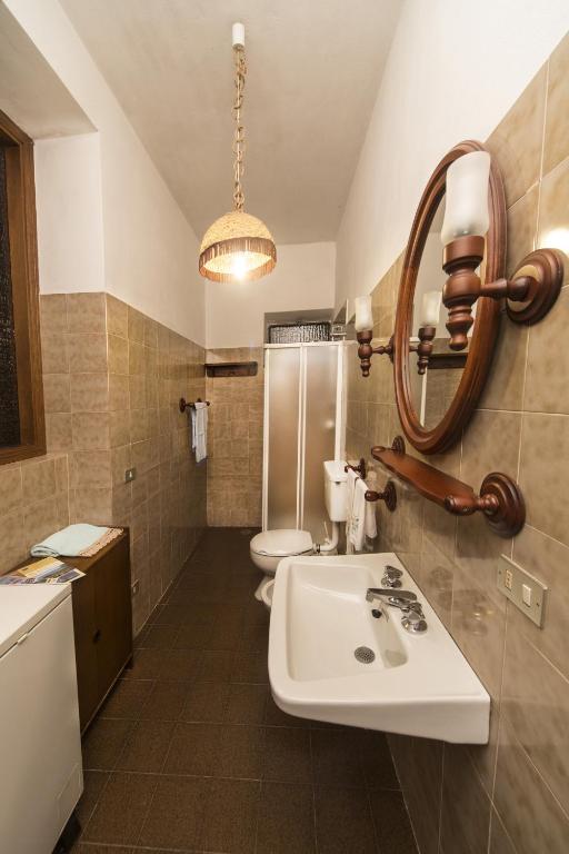 Koupelna v ubytování B&B IL GERLO