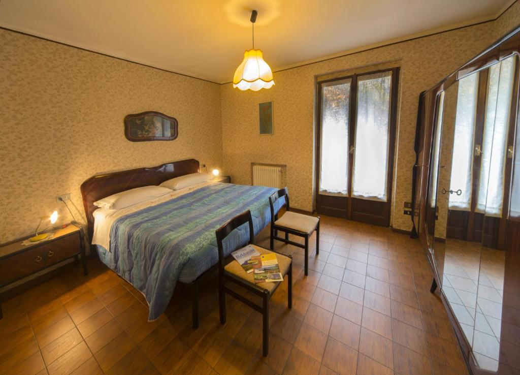 Postel nebo postele na pokoji v ubytování B&B IL GERLO