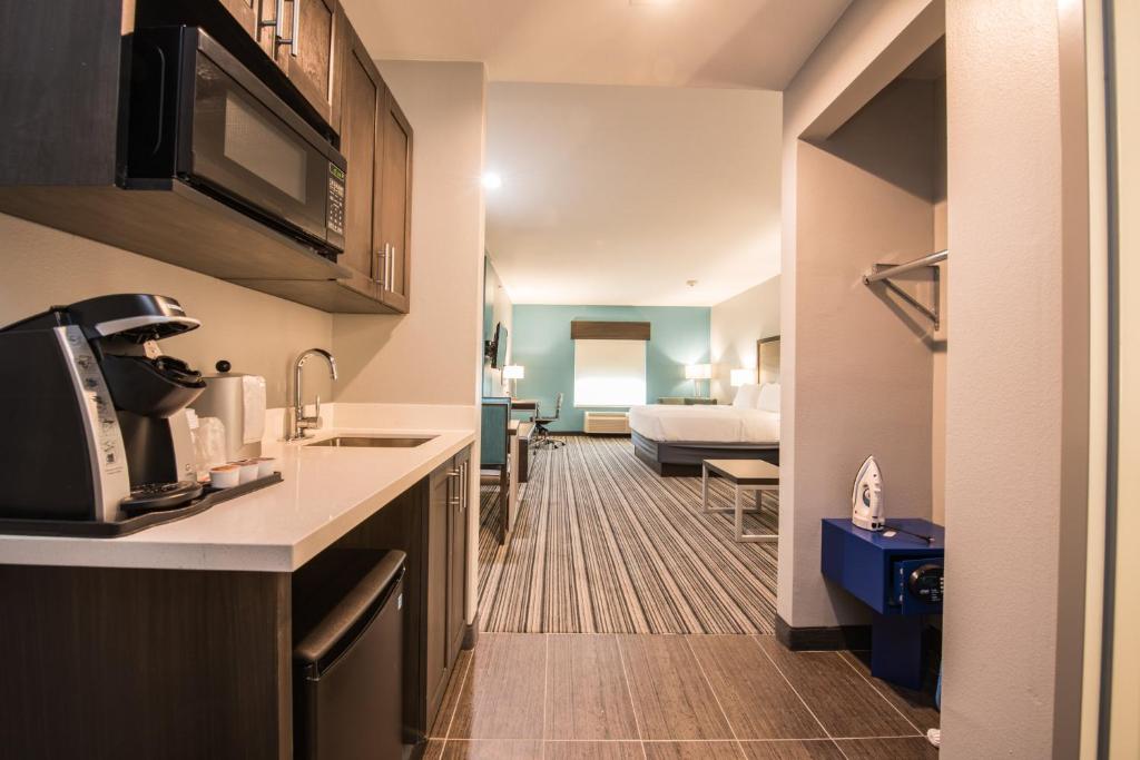 Holiday Inn Express & Suites Houston - Hobby Airport Area, an IHG Hotel - Standard Zimmer Mit Kingsize-Bett