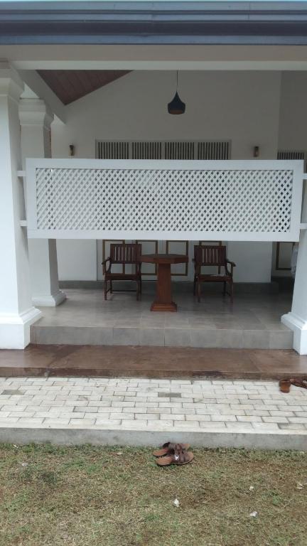 Balkón nebo terasa v ubytování Serenity Villa Anuradhapura