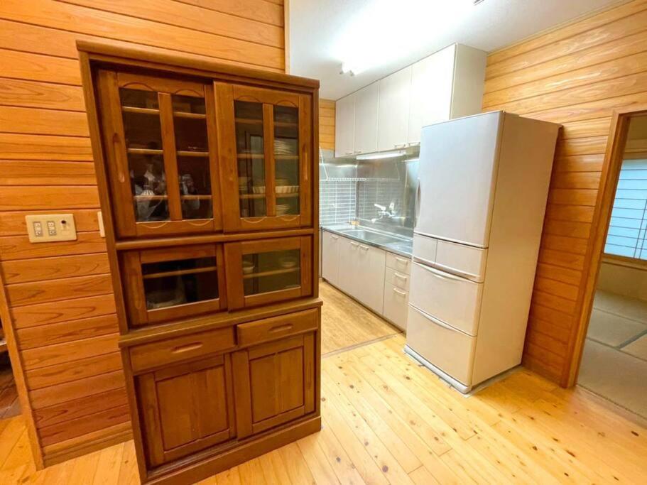 Kuchyň nebo kuchyňský kout v ubytování 飯能テラス