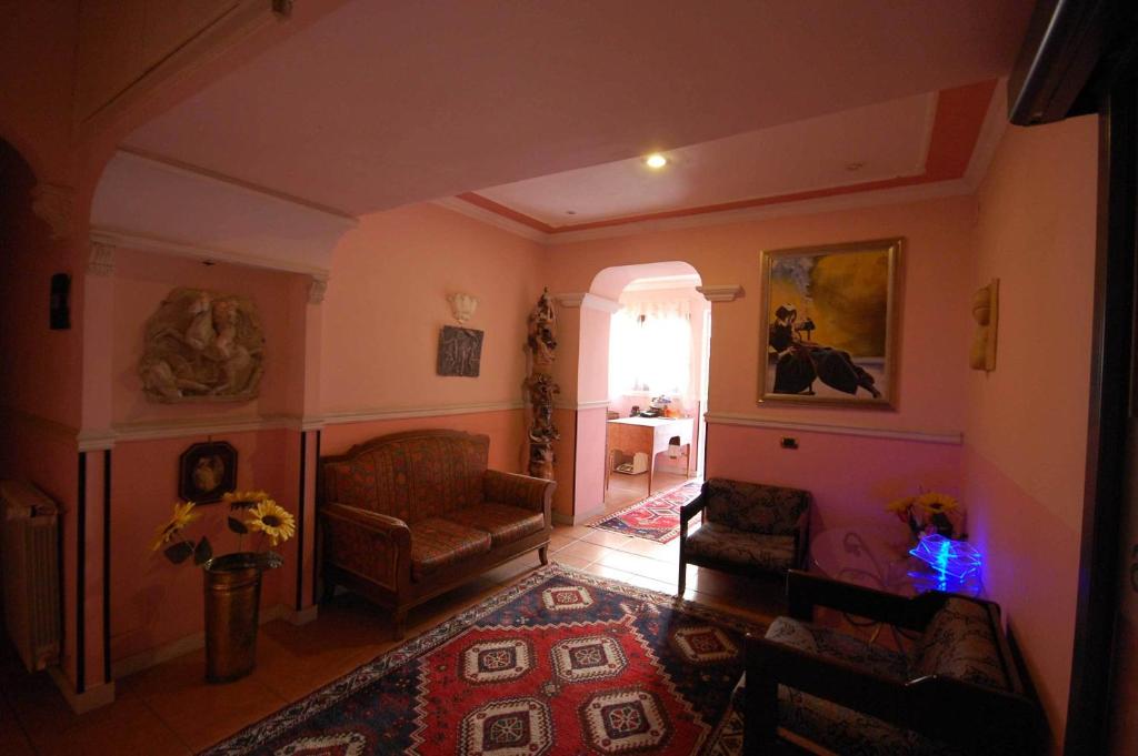 Posezení v ubytování Hotel Alexis