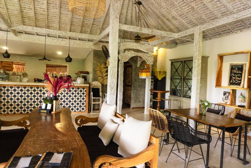 Posezení v ubytování Le Yanandra Bali Resort