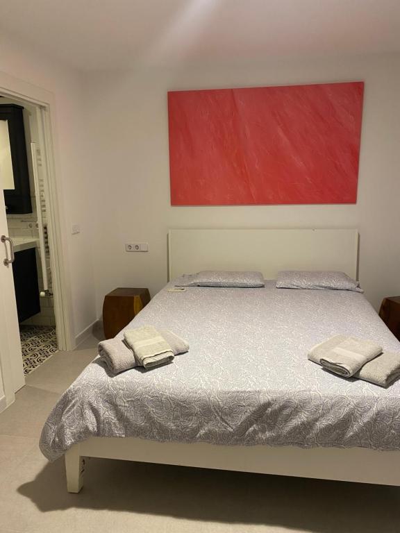 Postel nebo postele na pokoji v ubytování Casa Portoblau
