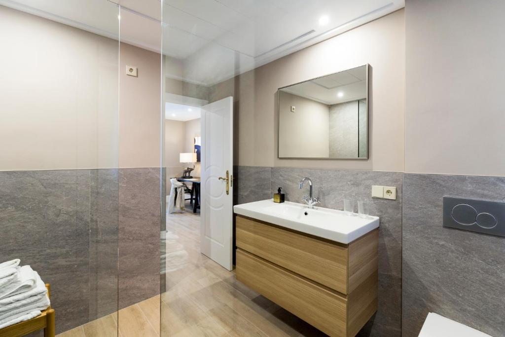 Kúpeľňa v ubytovaní Gran vivienda en la Rambla!