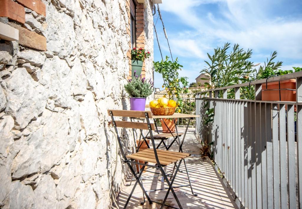 Balkón nebo terasa v ubytování Casa Leonida