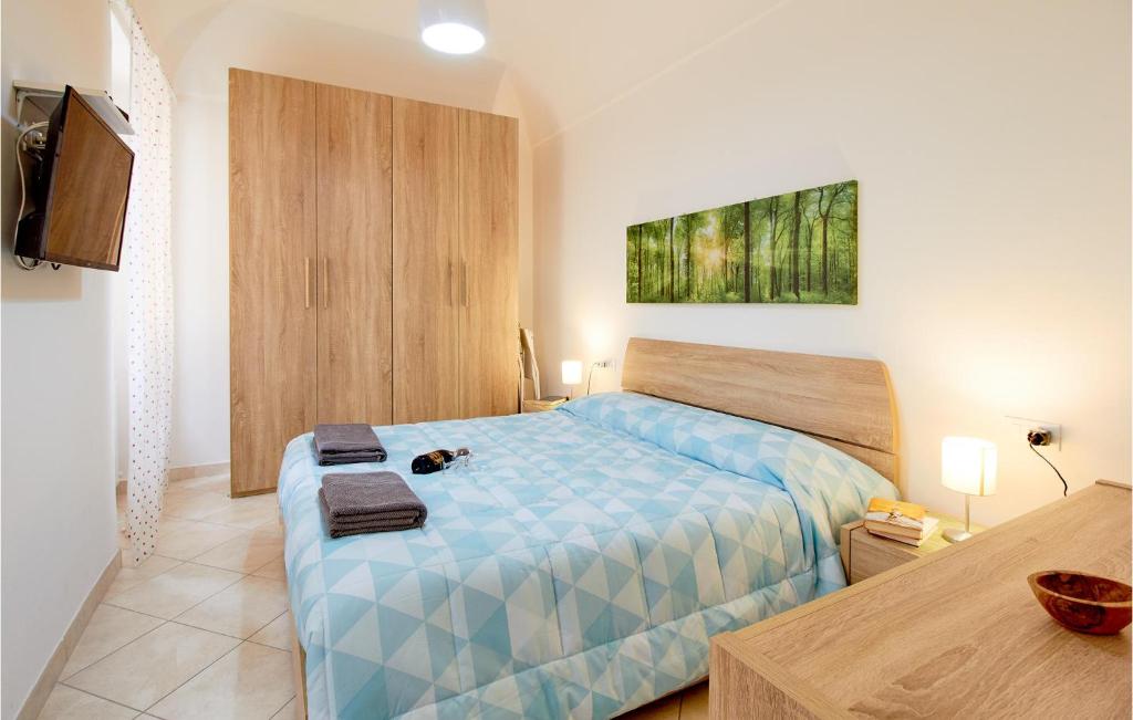 Posteľ alebo postele v izbe v ubytovaní La Casa Sul Fiume