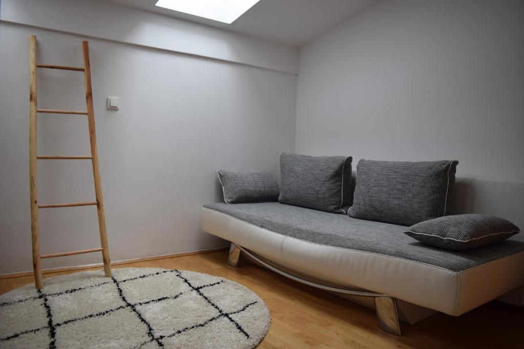 Posezení v ubytování Apartment Alpina