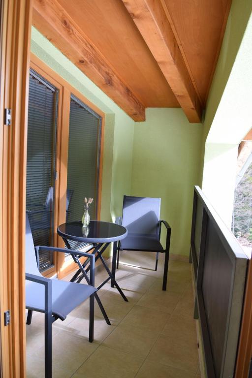 Posezení v ubytování Apartment Alpina
