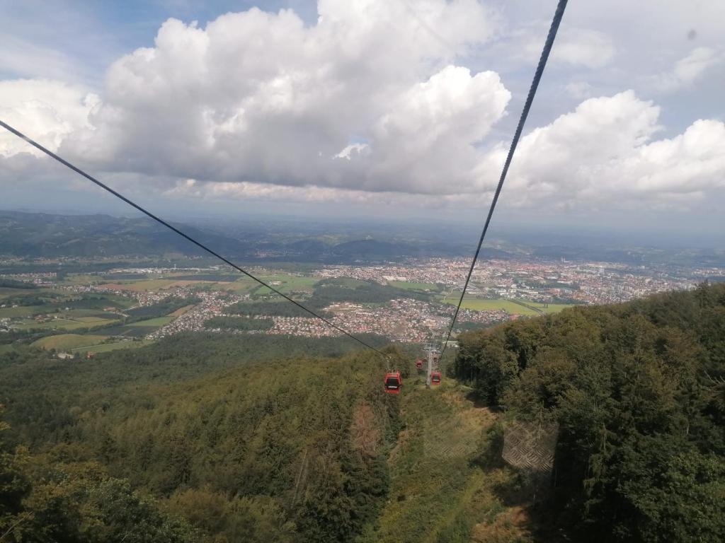 Letecký snímek ubytování Apartment Alpina