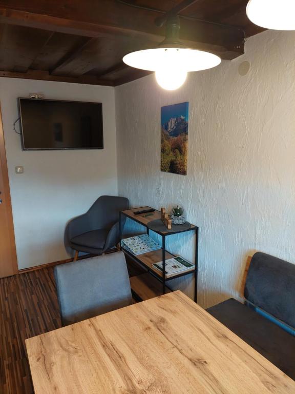 Posezení v ubytování Ferienwohnung Werner Pucher OG