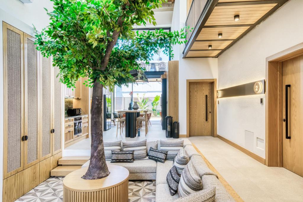 Posedenie v ubytovaní Capital Luxury Suites