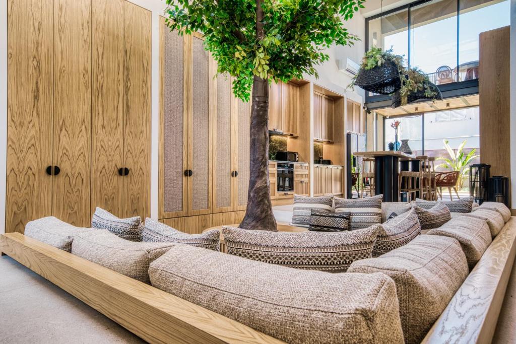 Posedenie v ubytovaní Capital Luxury Suites