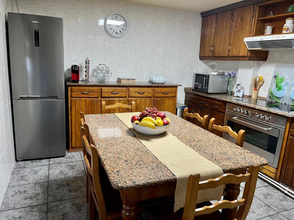 Kuchyň nebo kuchyňský kout v ubytování Villa Playa Portomayor BUEU