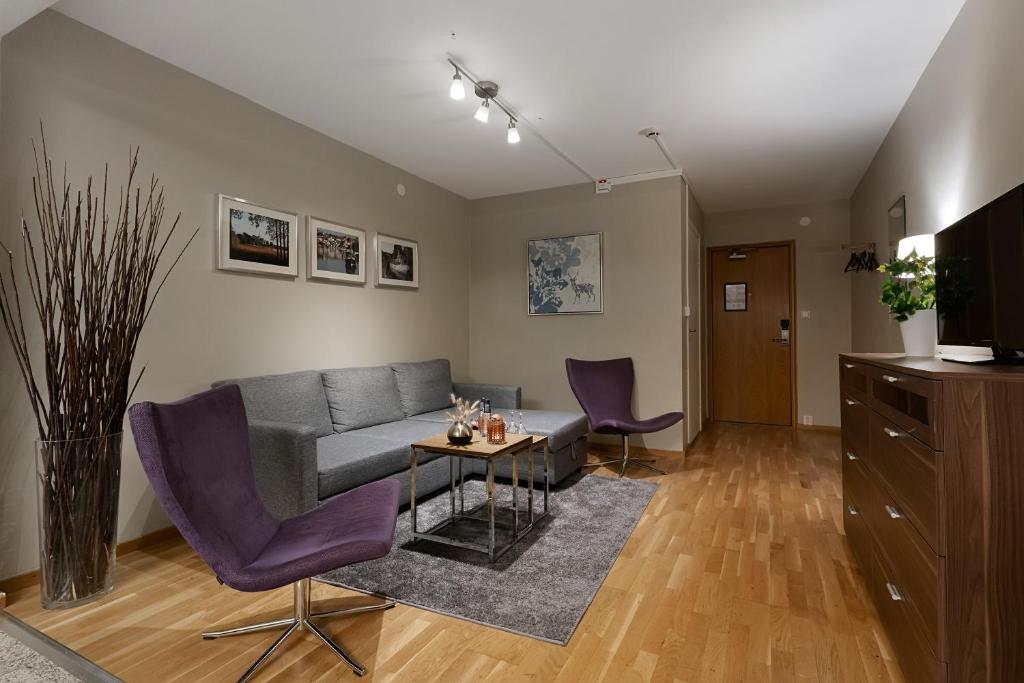 Posezení v ubytování Quality Hotel Vänersborg