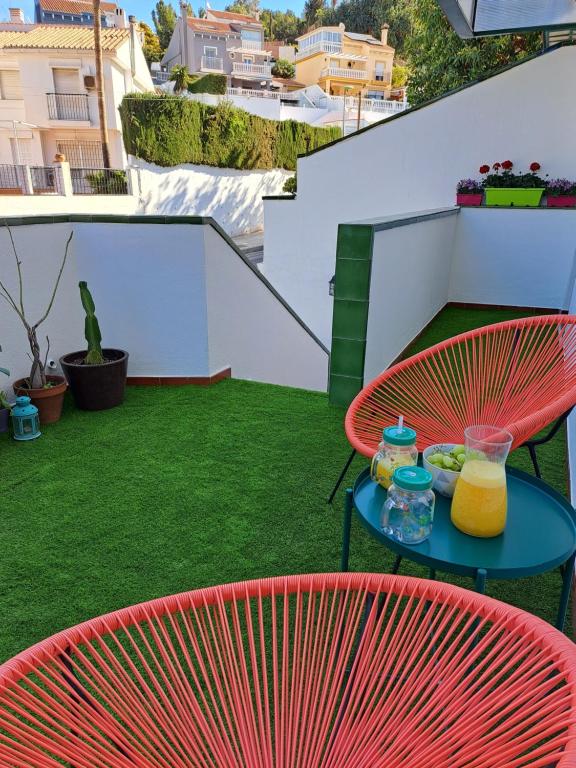 Balkón alebo terasa v ubytovaní Apartamento "La Viña"