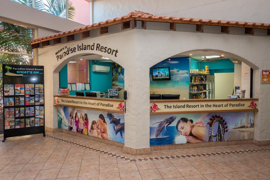 Certifikát, hodnocení, plakát nebo jiný dokument vystavený v ubytování Paradise Island Resort