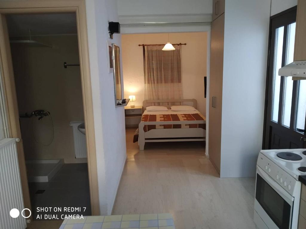 Postel nebo postele na pokoji v ubytování Bay View Apts II