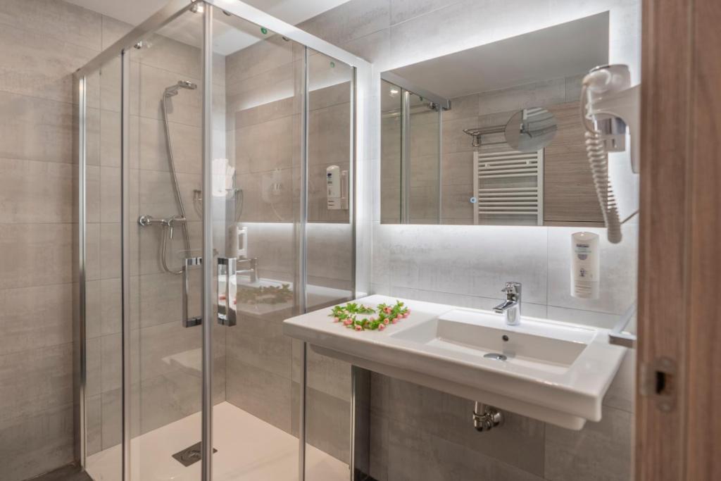 Koupelna v ubytování Hotel NERU con Encanto
