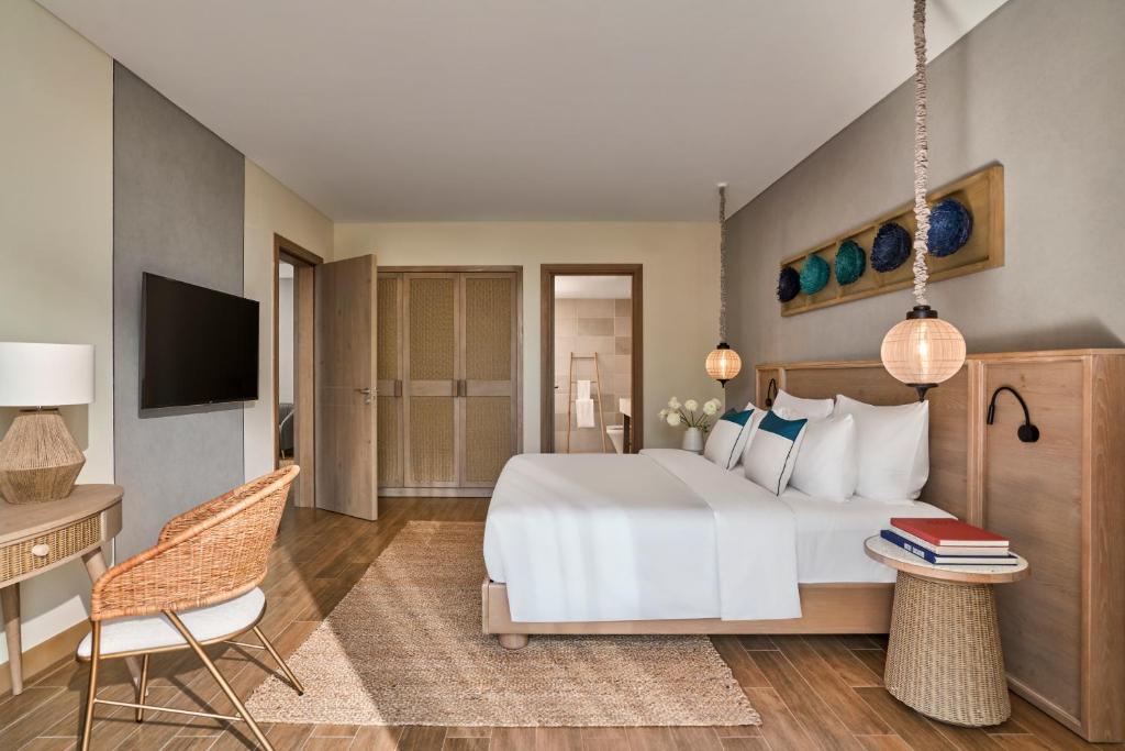 TV/trung tâm giải trí tại Boma Resort Nha Trang