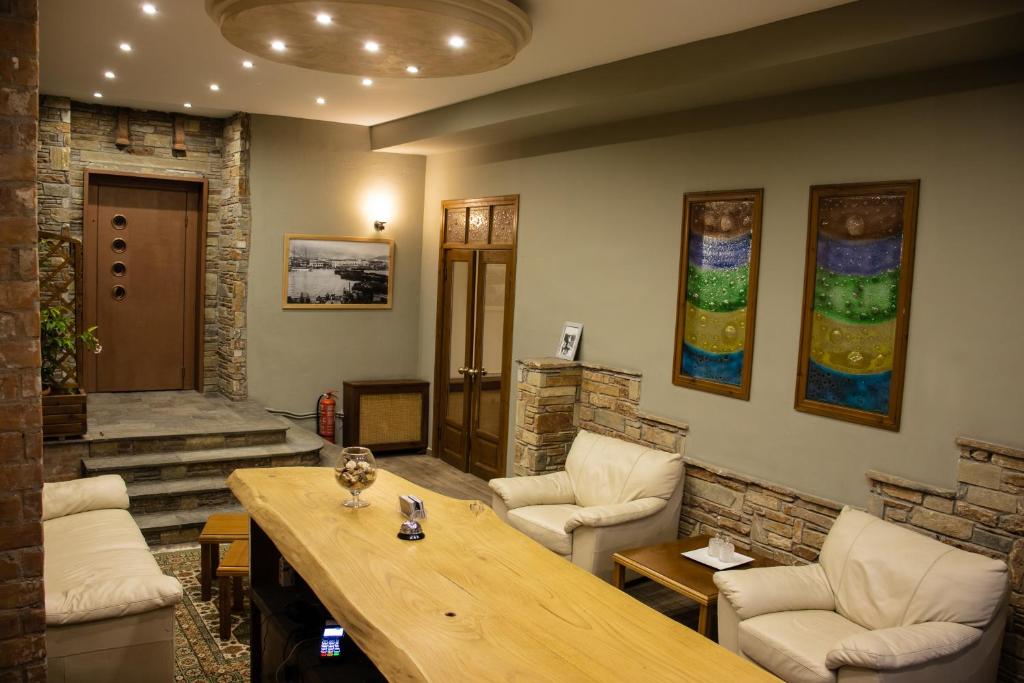 Posezení v ubytování Hotel Defkalion