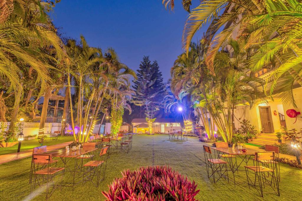Zahrada ubytování The Boho, Vagator Beach Goa Near Thalassa