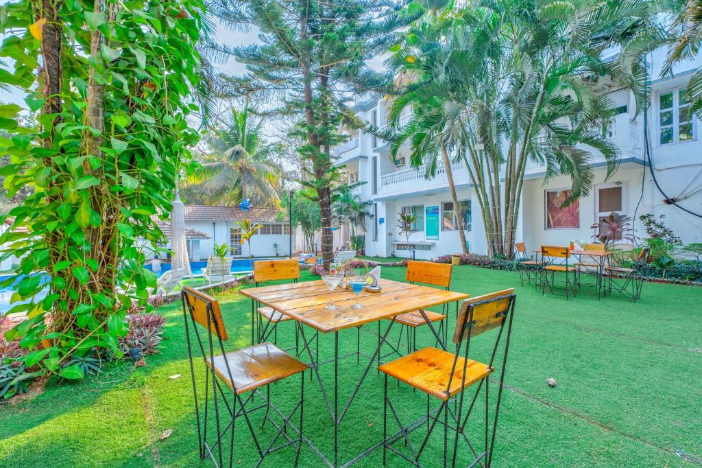 Zahrada ubytování The Boho, Vagator Beach Goa Near Thalassa