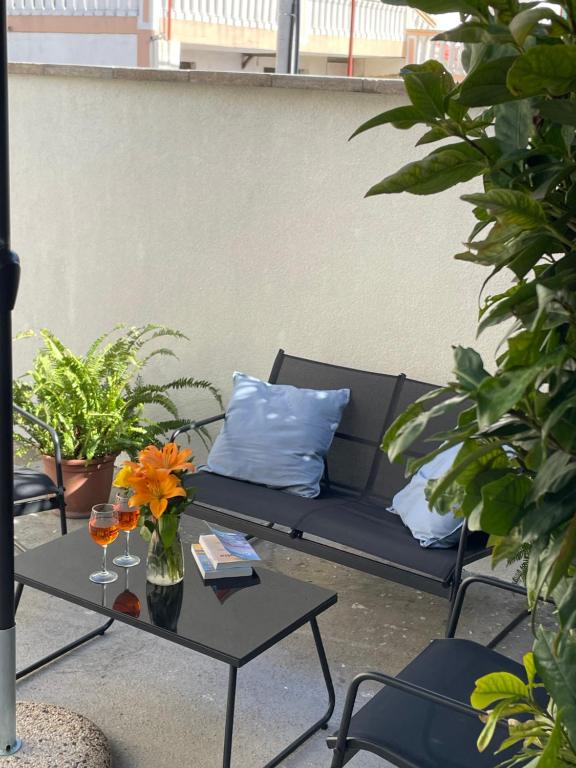Posezení v ubytování Apartment Jukic