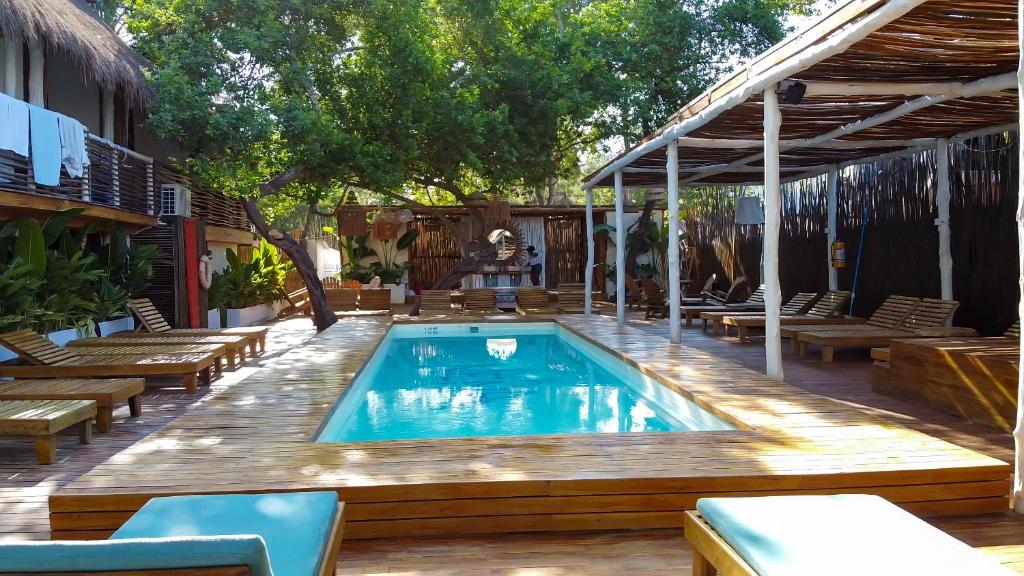 Bazén v ubytování NENA BEACH CLUB & HOTEL nebo v jeho okolí