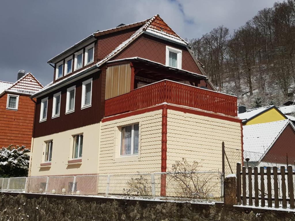 Budova, kde se prázdninový dům nachází