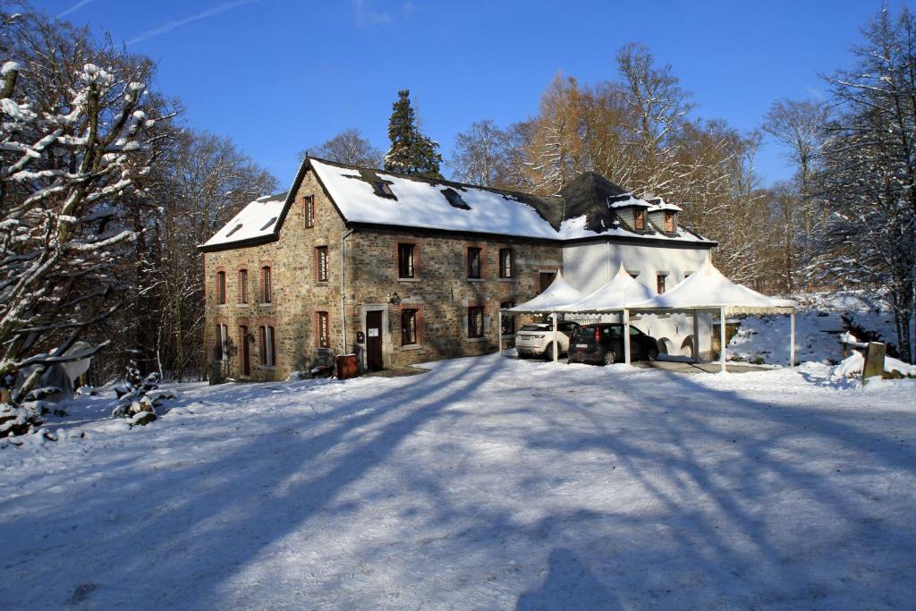 B&B La Source de la Géronstère v zimě