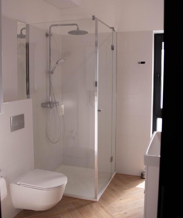 Koupelna v ubytování Apartament rodzinny Słoneczna Sosnówka