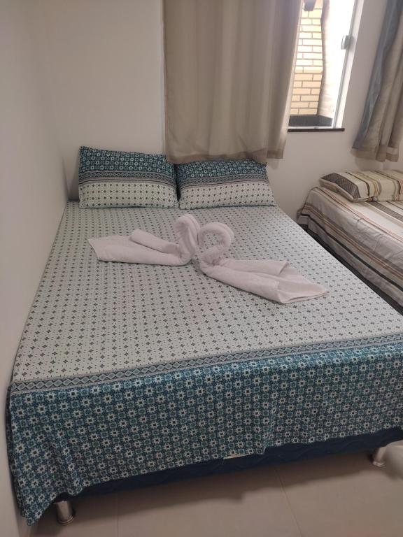 Postel nebo postele na pokoji v ubytování Cantinho do Atalaia à 650 metros da praia - Seu conforto fora de casa
