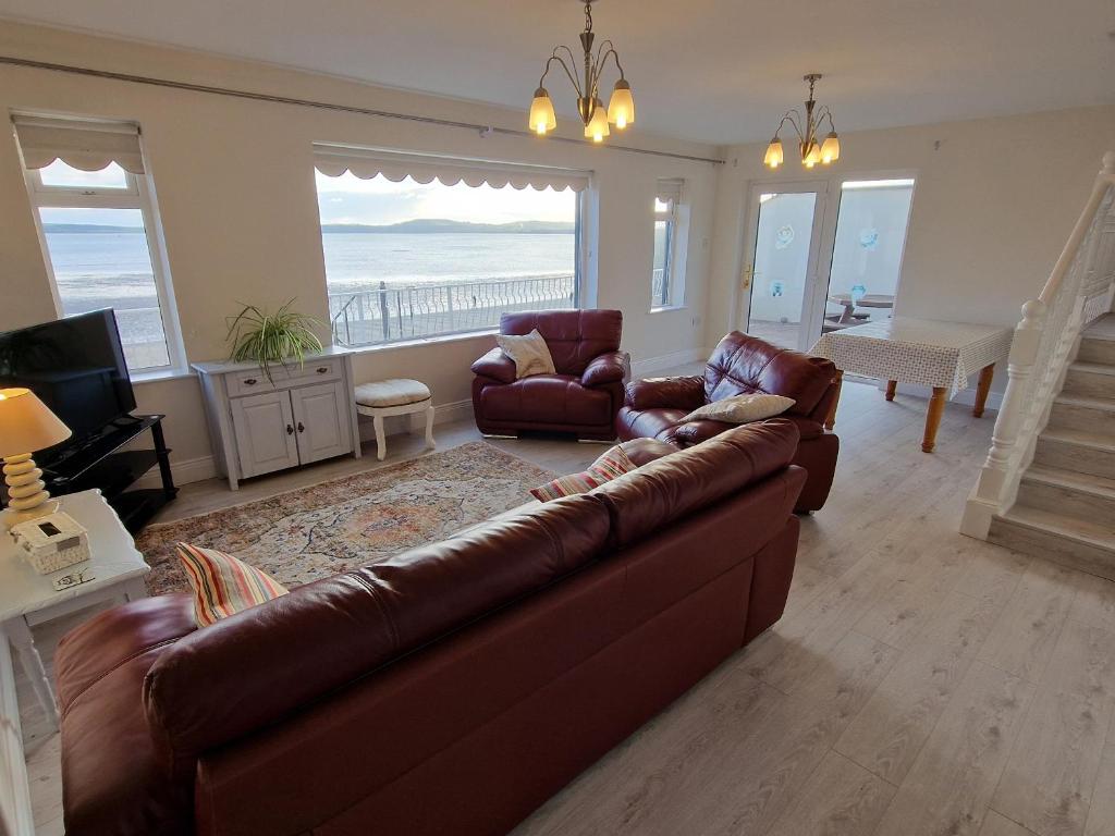 Posezení v ubytování Beach House