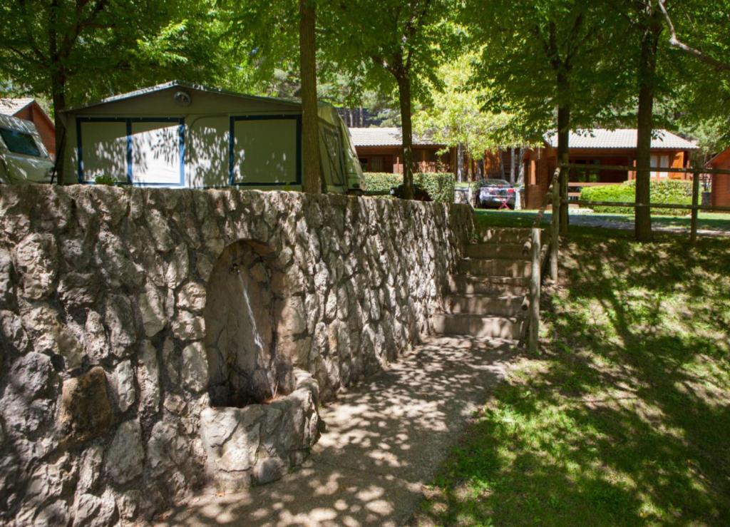 Zahrada ubytování Camping Fontfreda