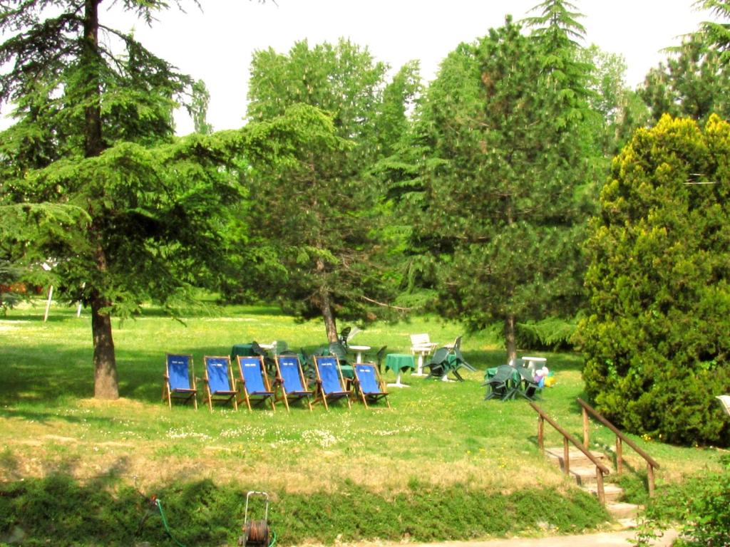 Zahrada ubytování Park Hotel Salice Terme - OltrePò Pavese -