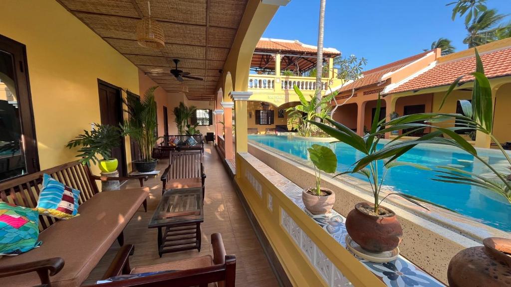 Hồ bơi trong/gần Mi Nhon Em Hotel Muine