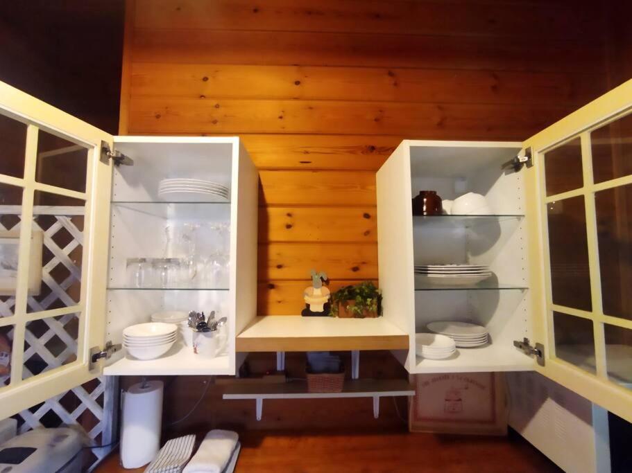 Kuchyň nebo kuchyňský kout v ubytování 藤のヴィラ パイン棟 Self Check-in
