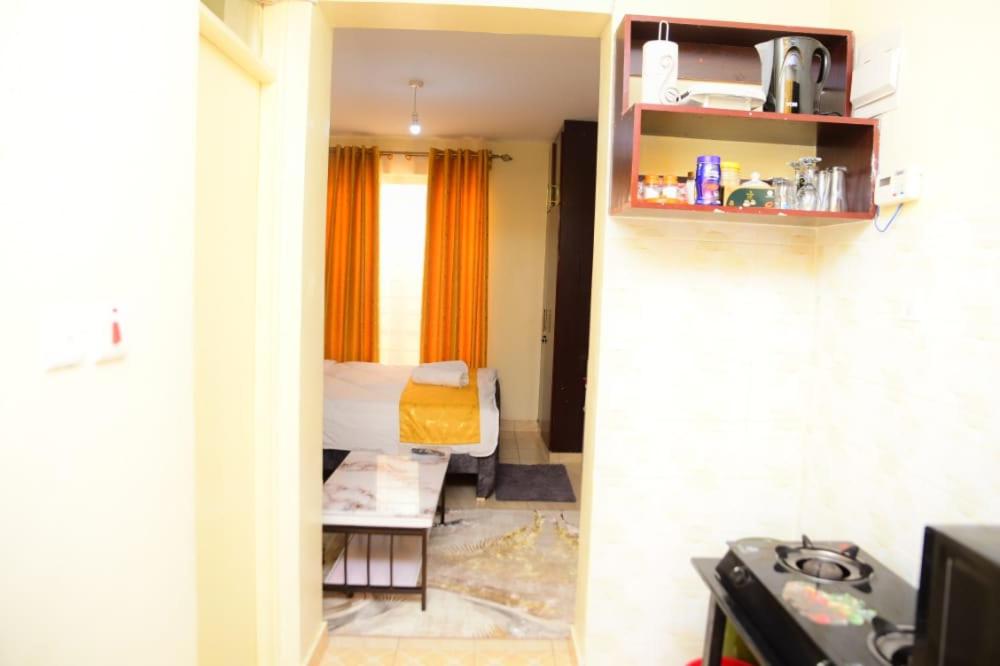 Posezení v ubytování Elegant studio apartment