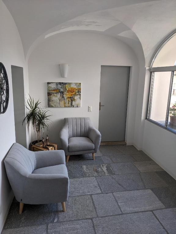 Posezení v ubytování Casa Ai Portici